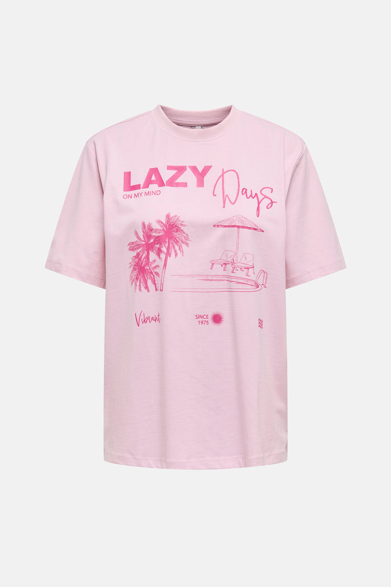 T-shirt (manches courtes) Rose - ONLY®