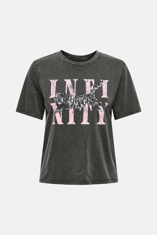 T-shirt à manches courtes - Gris