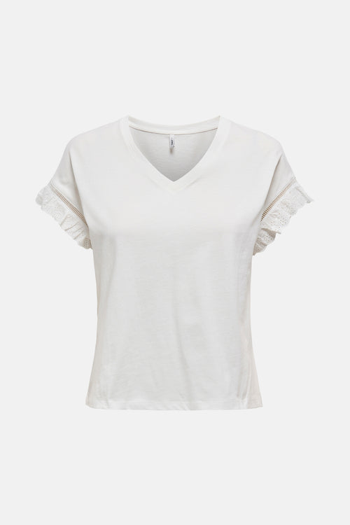 T-shirt à manches courtes - Blanc