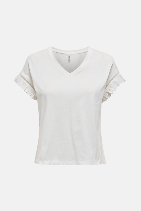 T-shirt à manches courtes - Blanc
