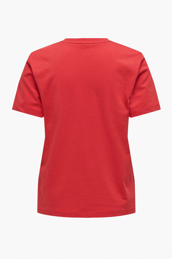 T-shirt (manches courtes) Rouge - ONLY®