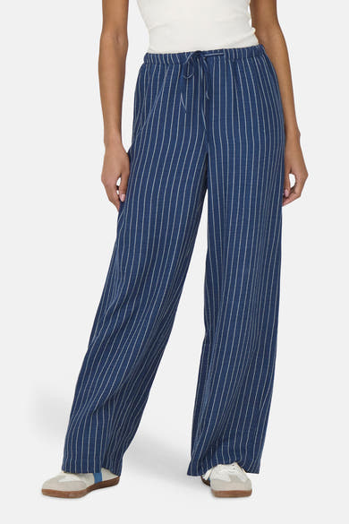 Dames sb seizoensbroek elastic blauw - JDY
