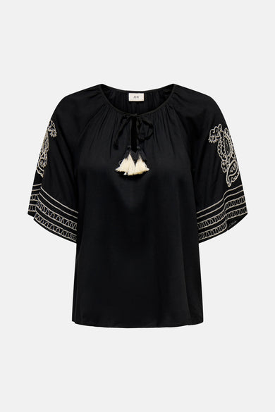 JDYRISSO LIFE BIANCA L/S TOP WVN