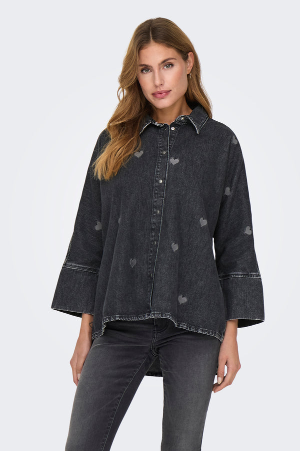 Chemisier (manches longues) BLACK DENIM - ONLY®