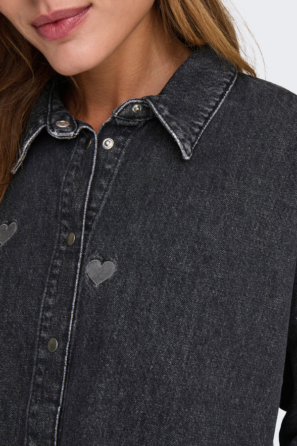 Chemisier (manches longues) BLACK DENIM - ONLY®