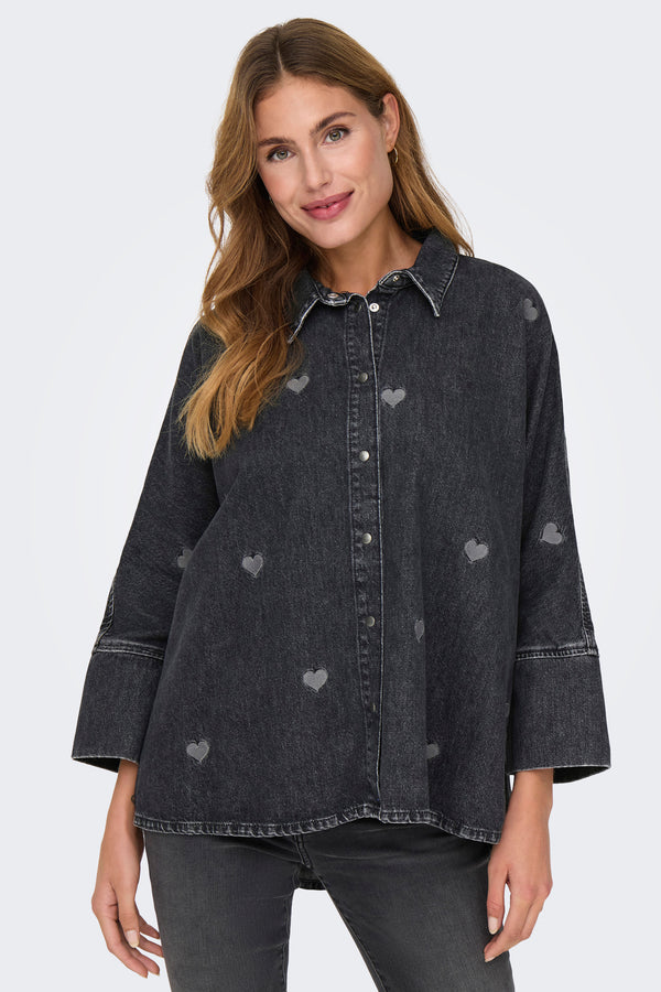Chemisier (manches longues) BLACK DENIM - ONLY®