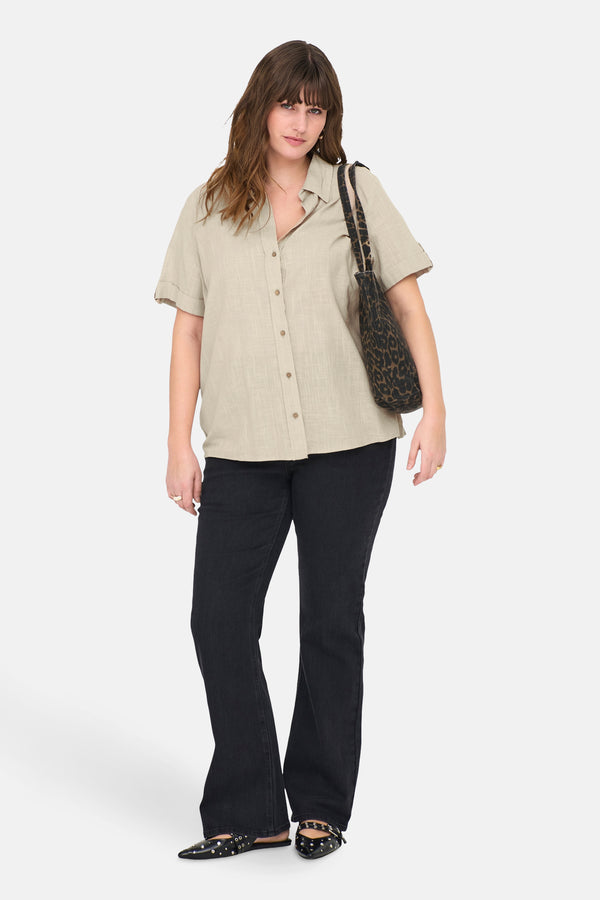 Chemisier (manches courtes) Beige - CARMAKOMA