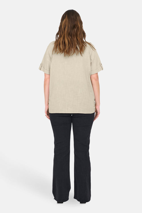 Chemisier (manches courtes) Beige - CARMAKOMA