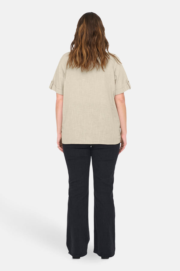 Chemisier (manches courtes) Beige - CARMAKOMA