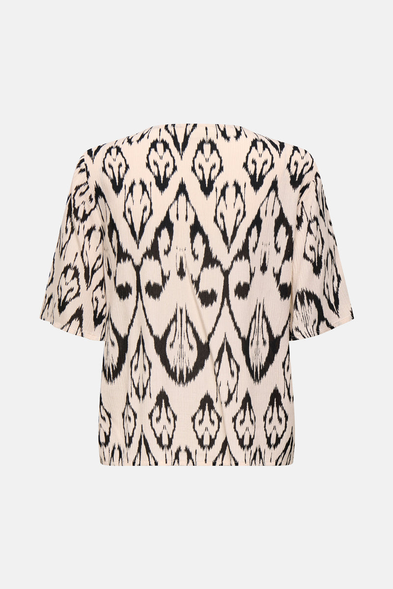 Blouse à manches courtes - Beige - JDY - 2