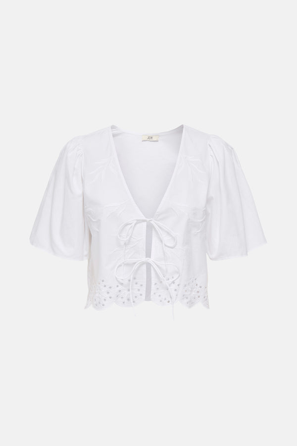Chemisier (manches courtes) Blanc - JDY