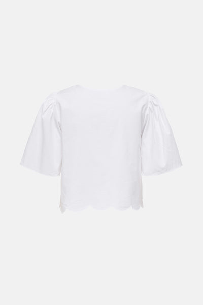 Chemisier (manches courtes) Blanc - JDY