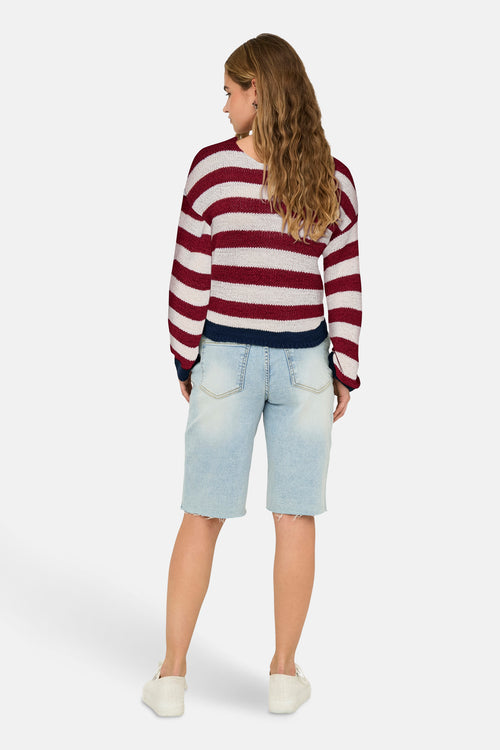 Pull col V Multicolore - ONLY®