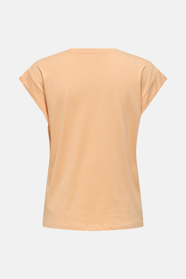 Top uni manches courtes Orange - ONLY®