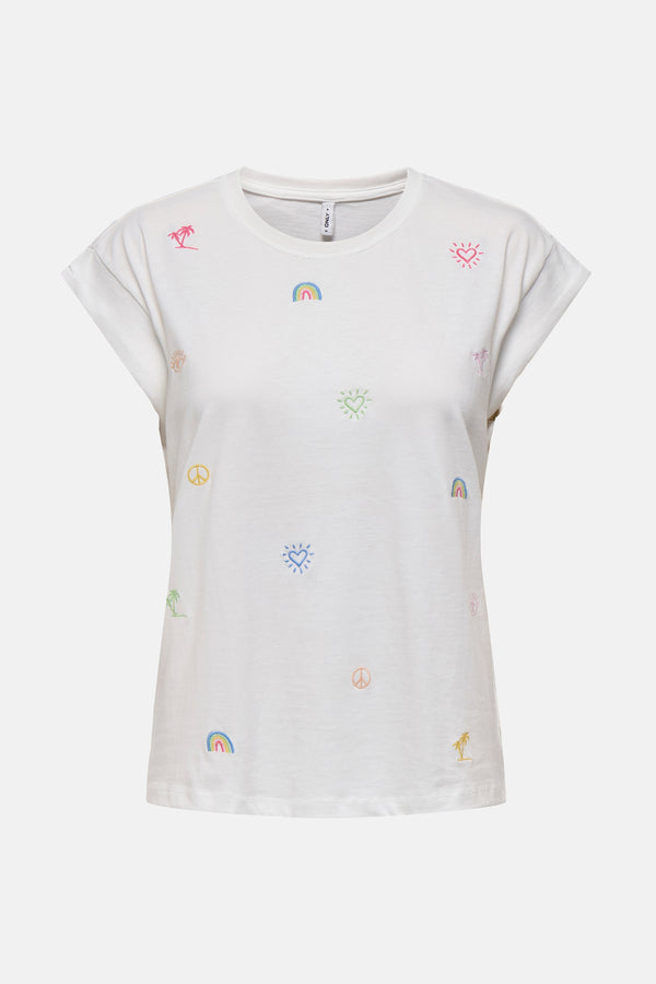 Top (korte mouwen) Wit - ONLY®