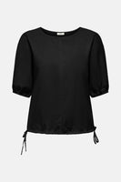 Top uni manches courtes Noir - JDY