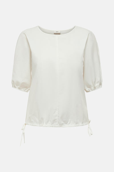 Top uni manches courtes Blanc - JDY