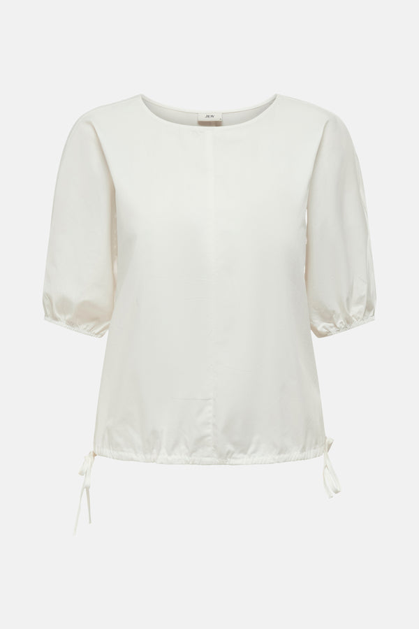 Top uni manches courtes Blanc - JDY