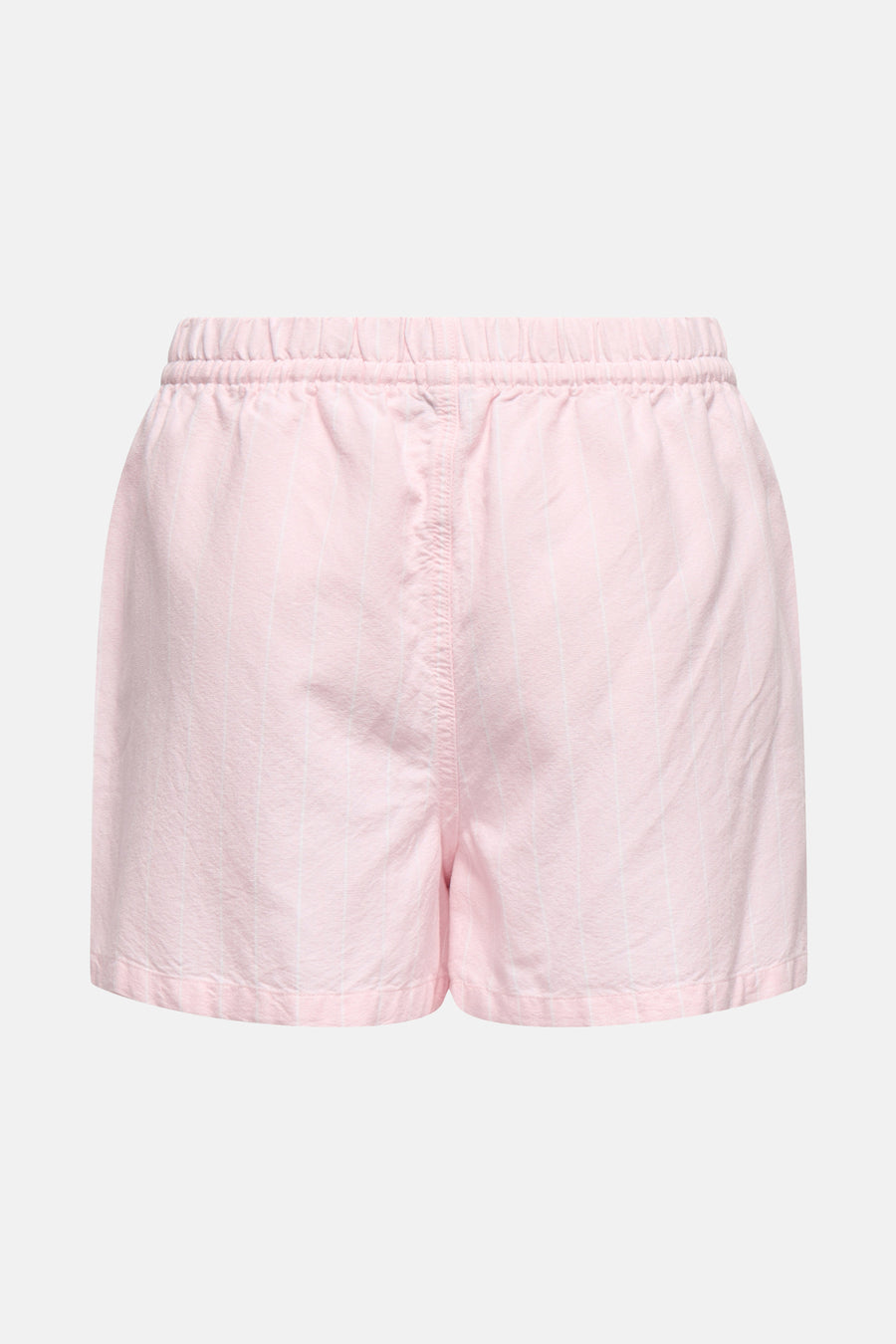 Short rose à rayures verticales by JDY, avec taille élastique et coupe décontractée.