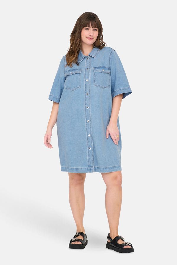 Robe  LIGHT BLUE DENIM - CARMAKOMA