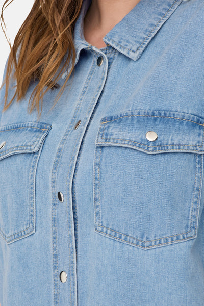Robe  LIGHT BLUE DENIM - CARMAKOMA