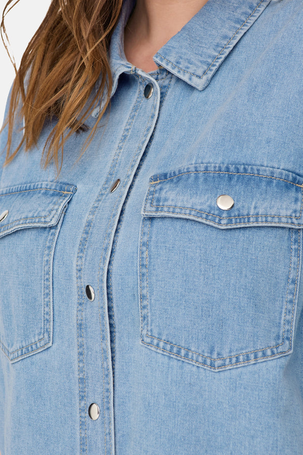 Robe  LIGHT BLUE DENIM - CARMAKOMA