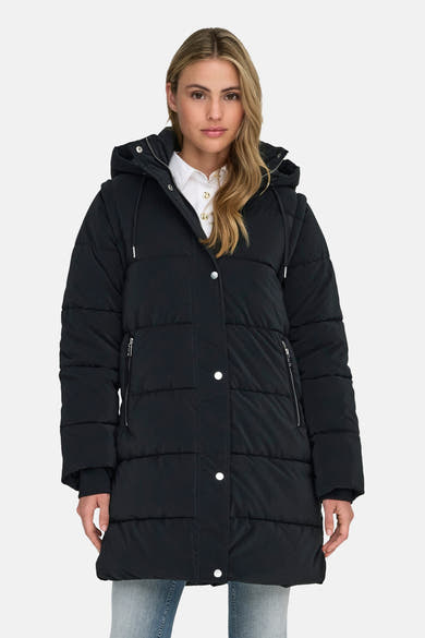 Dames tops jas gewatteerd noir - ONLY®