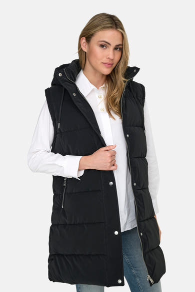 Dames tops jas gewatteerd noir - ONLY®