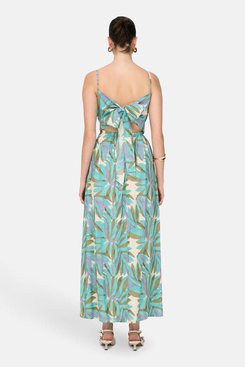 Robe longue - Turquoise