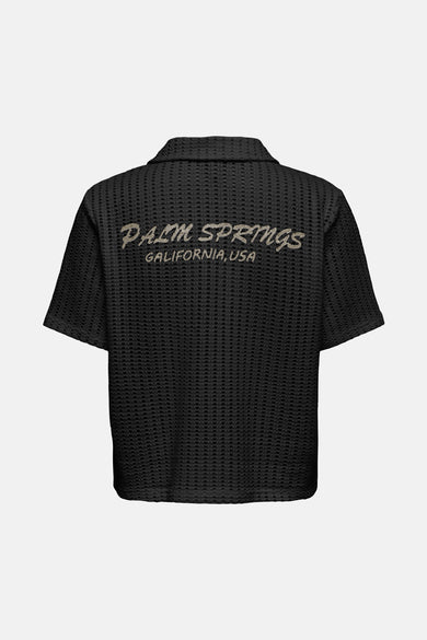 ONLFREYA S/S POLO CARDIGAN JRS