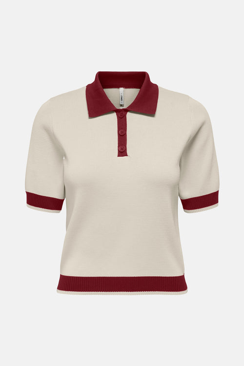 ONLALICE SS POLO CC KNT