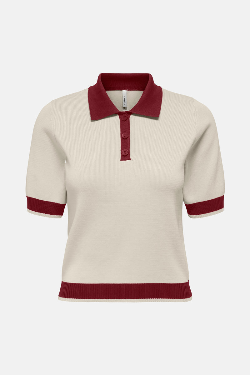 ONLALICE SS POLO CC KNT