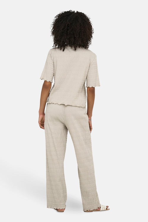 T-shirt met korte mouwen - beige