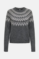 Pull col rond gris - ONLY®