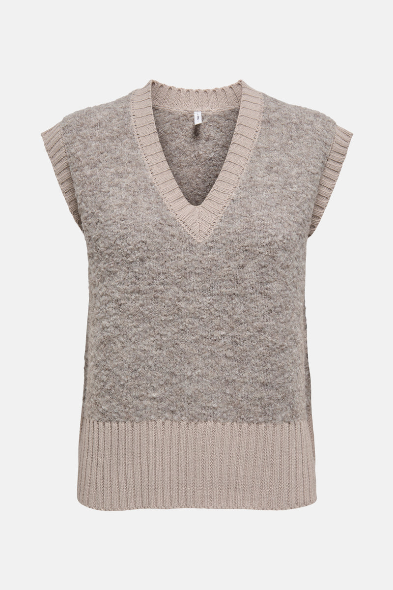 ONLCILLE SL VEST CC KNT