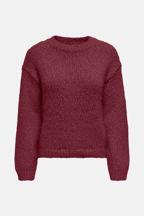 ONLBEA LS O-NECK CC KNT