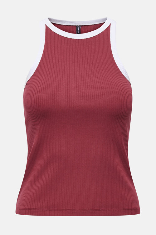 Top (sans manches) Rouge - ONLY®