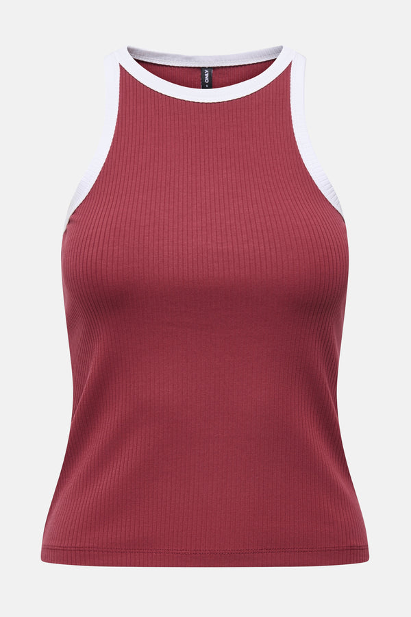 Top (sans manches) Rouge - ONLY®