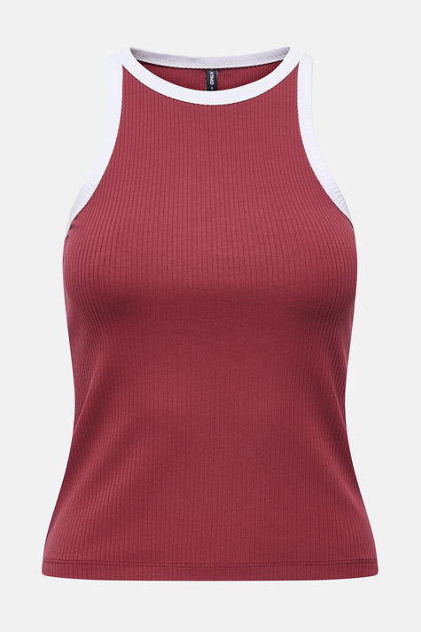 Top (sans manches) Rouge - ONLY®
