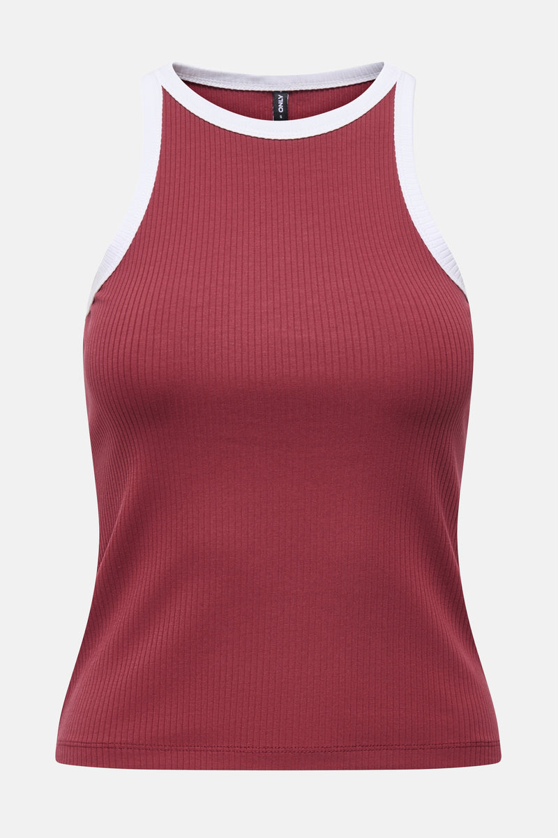 Top (sans manches) Rouge - ONLY®
