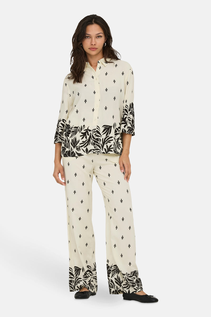 JDYMAGGIE LIFE LOOSE 3/4 SHIRT WVN