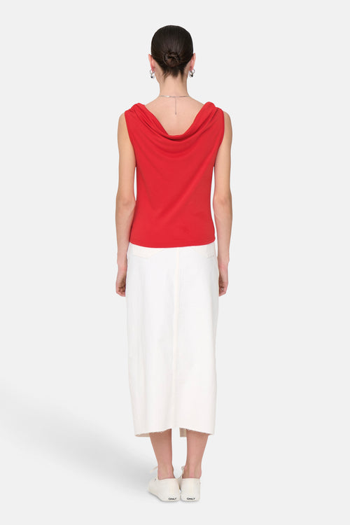 Top (sans manches) Rouge - JDY