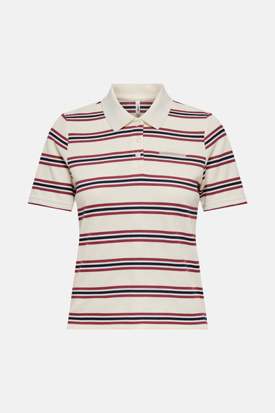 Dames tops polo korte mouw Multicolore - ONLY®