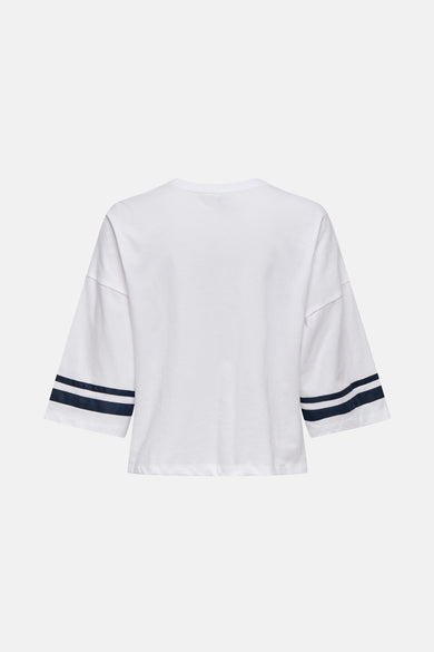 Top uni manches courtes blanc - ONLY®
