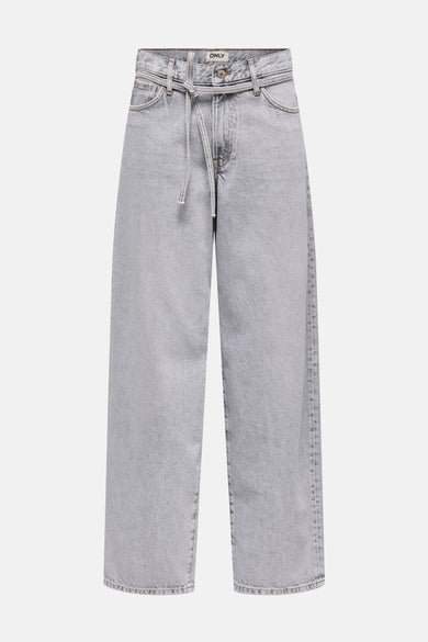 ONLGIANNA MW STR JEANS LG BLEACH DOT