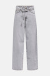 ONLGIANNA MW STR JEANS LG BLEACH DOT