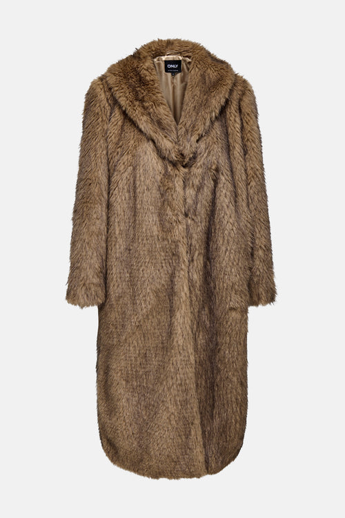 Lange jas bruin - ONLY®