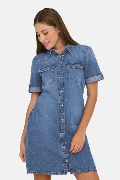 Robe - Mid blue denim