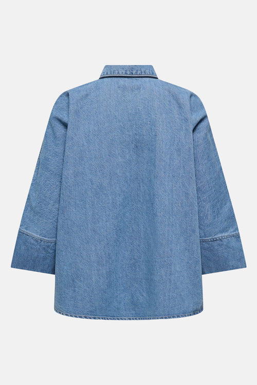 Chemisier 3/4 LIGHT BLUE DENIM - ONLY®
