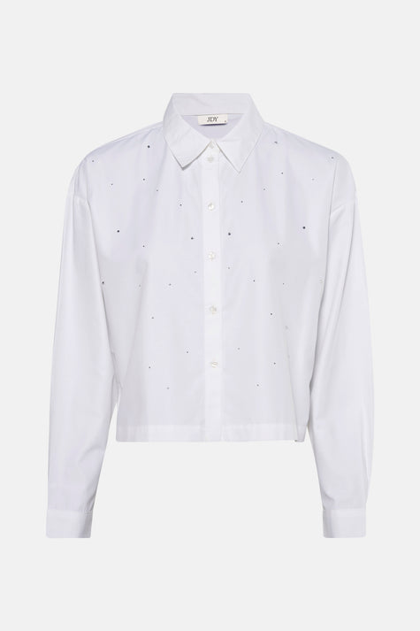 Chemise à manches longues - blanc